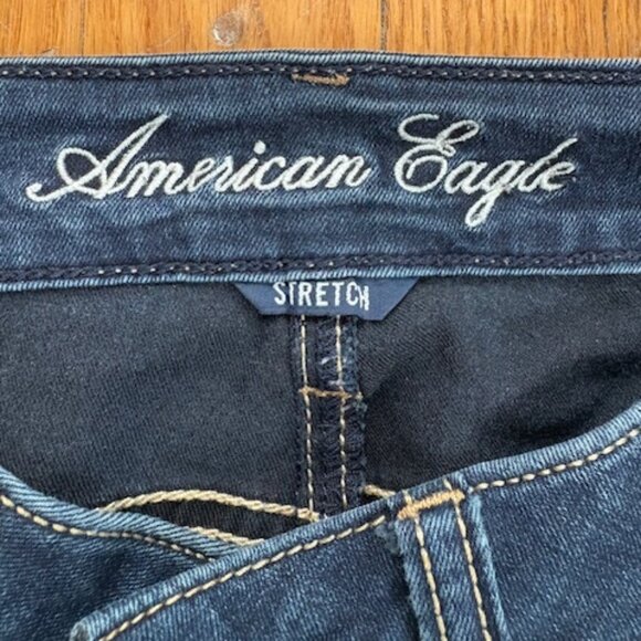 American Eagle Stretch Denim Jegging EUC - Picture 3 of 4